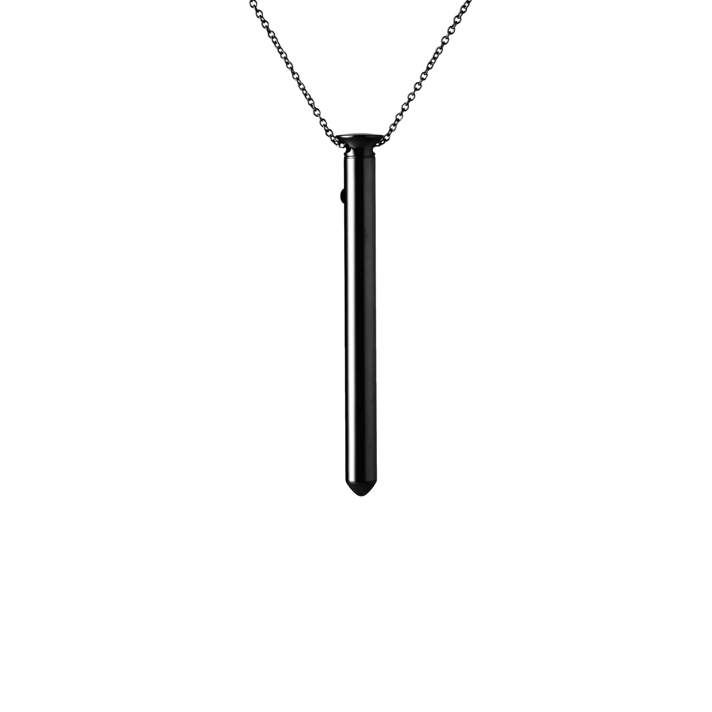 black bullet style necklace
