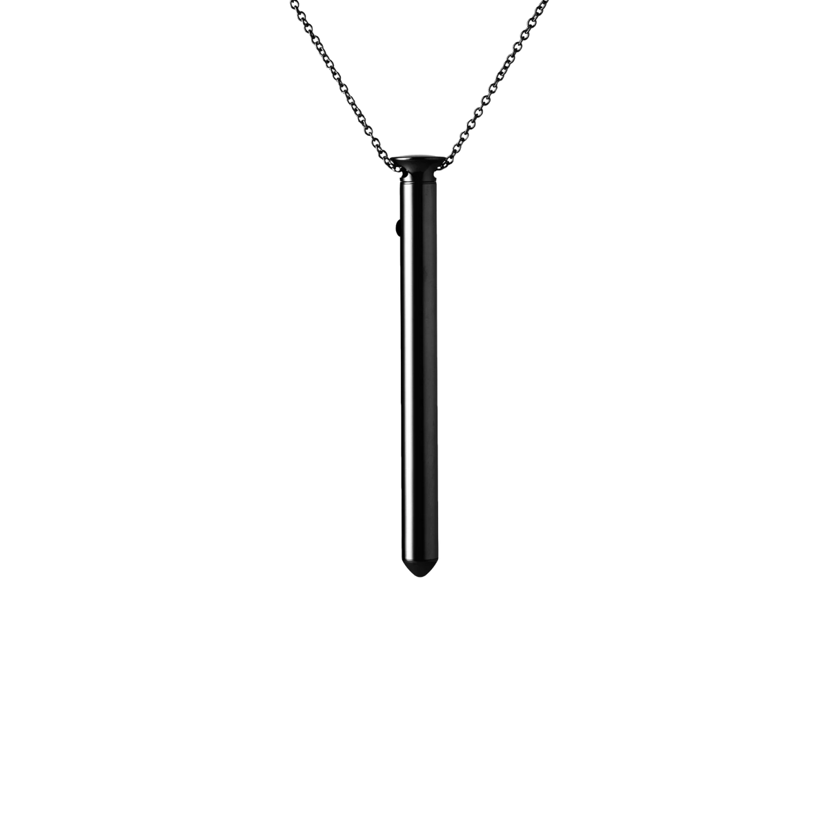 black bullet style necklace